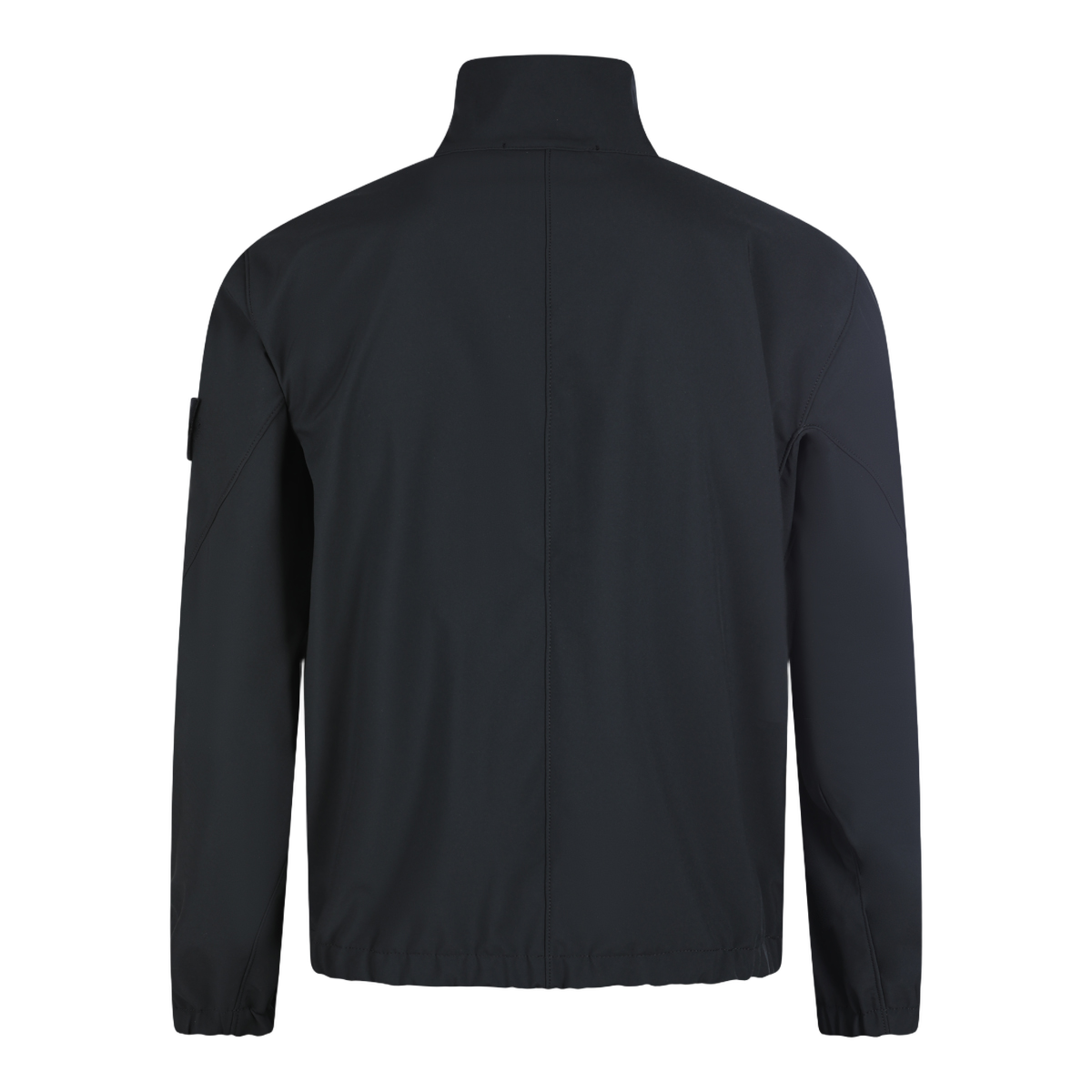 Black Jacket with High Collar