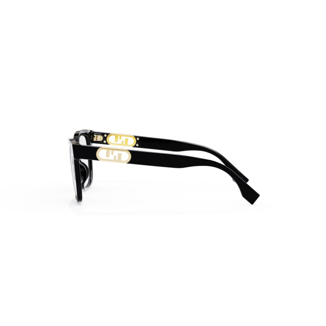 Fe50025i Rectangular Acetate Sunglasses