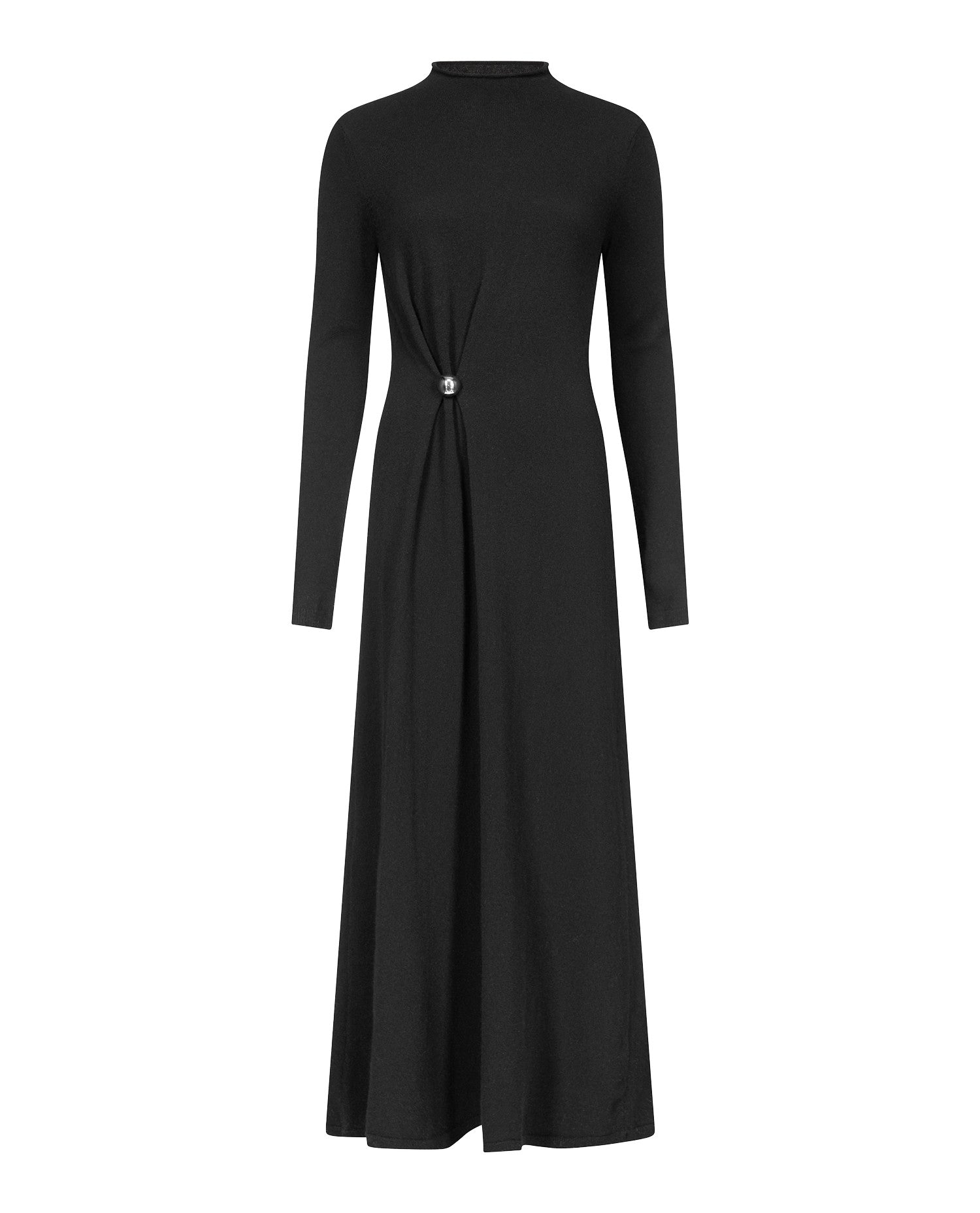 Lucero Draped Knit Dress