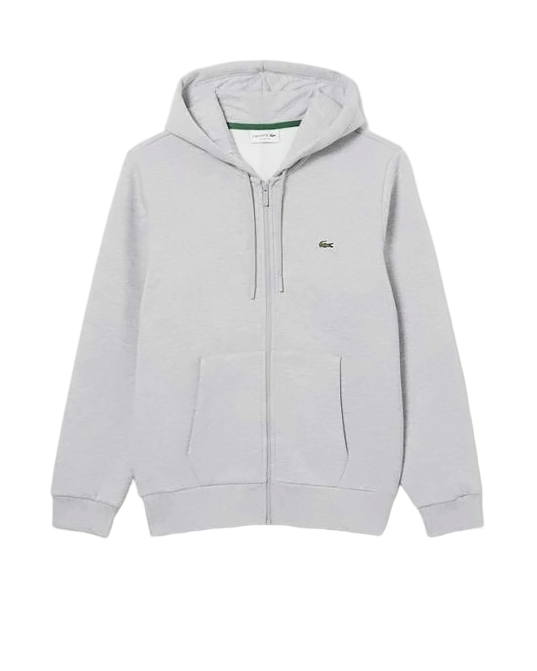 Soft Fabric Zip-Up Hoodie with Adjustable Hood