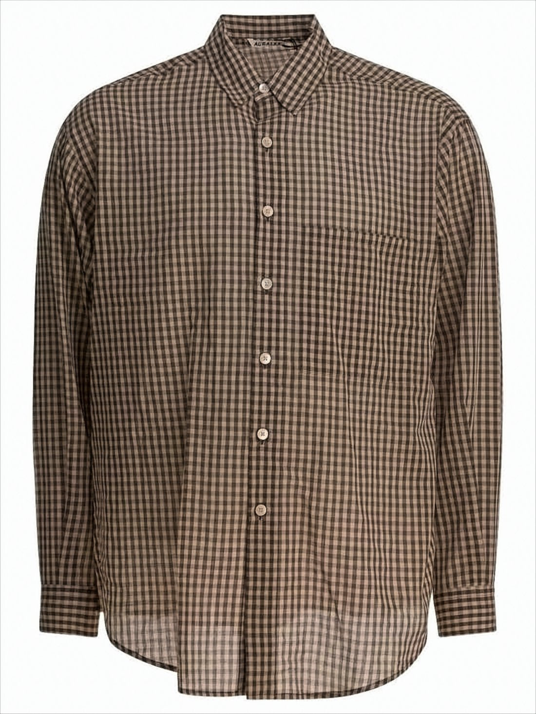 Classic Gingham Check Long-Sleeve Shirt