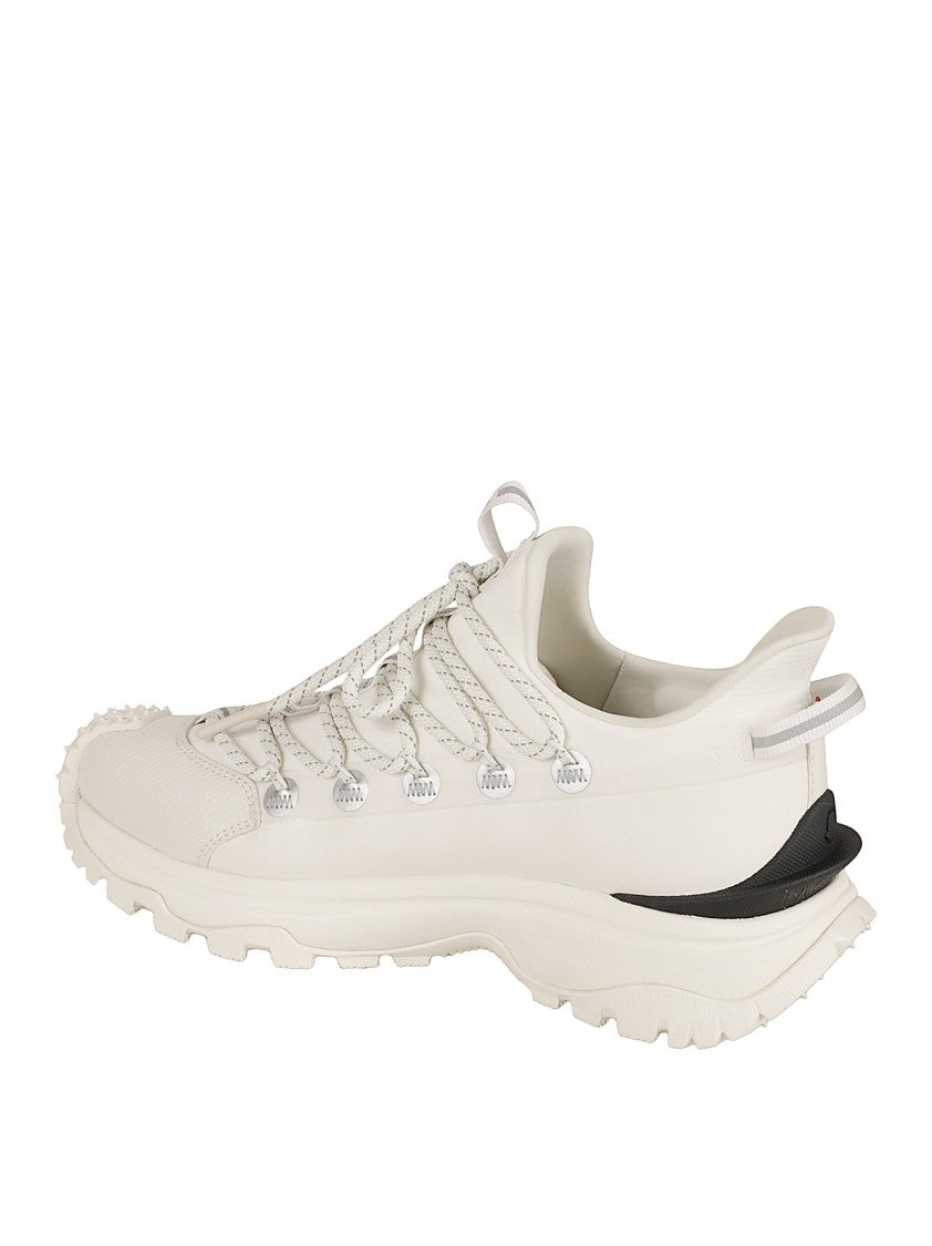 White Performance Sneakers With Tpu Spoiler