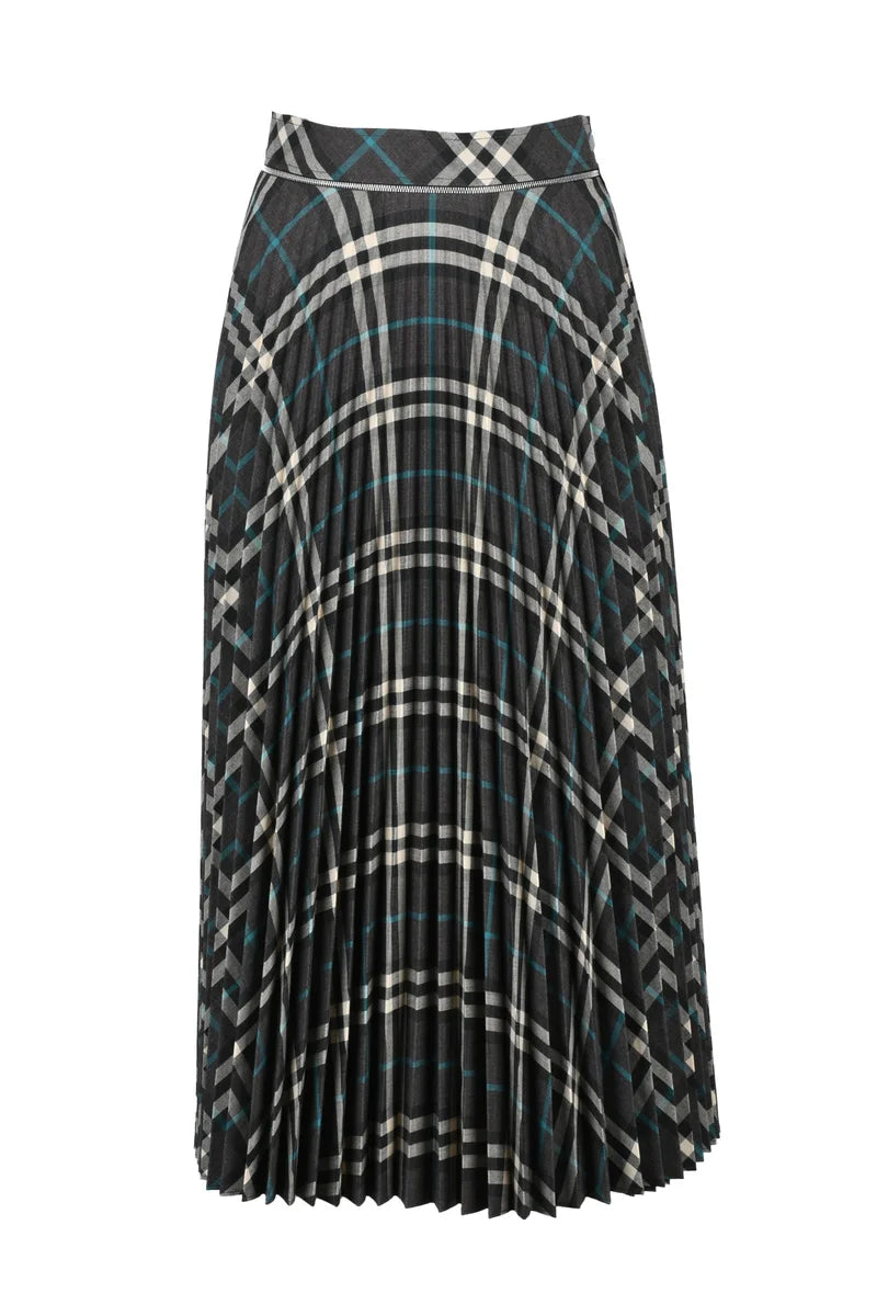 Pleated Skirt - Grey