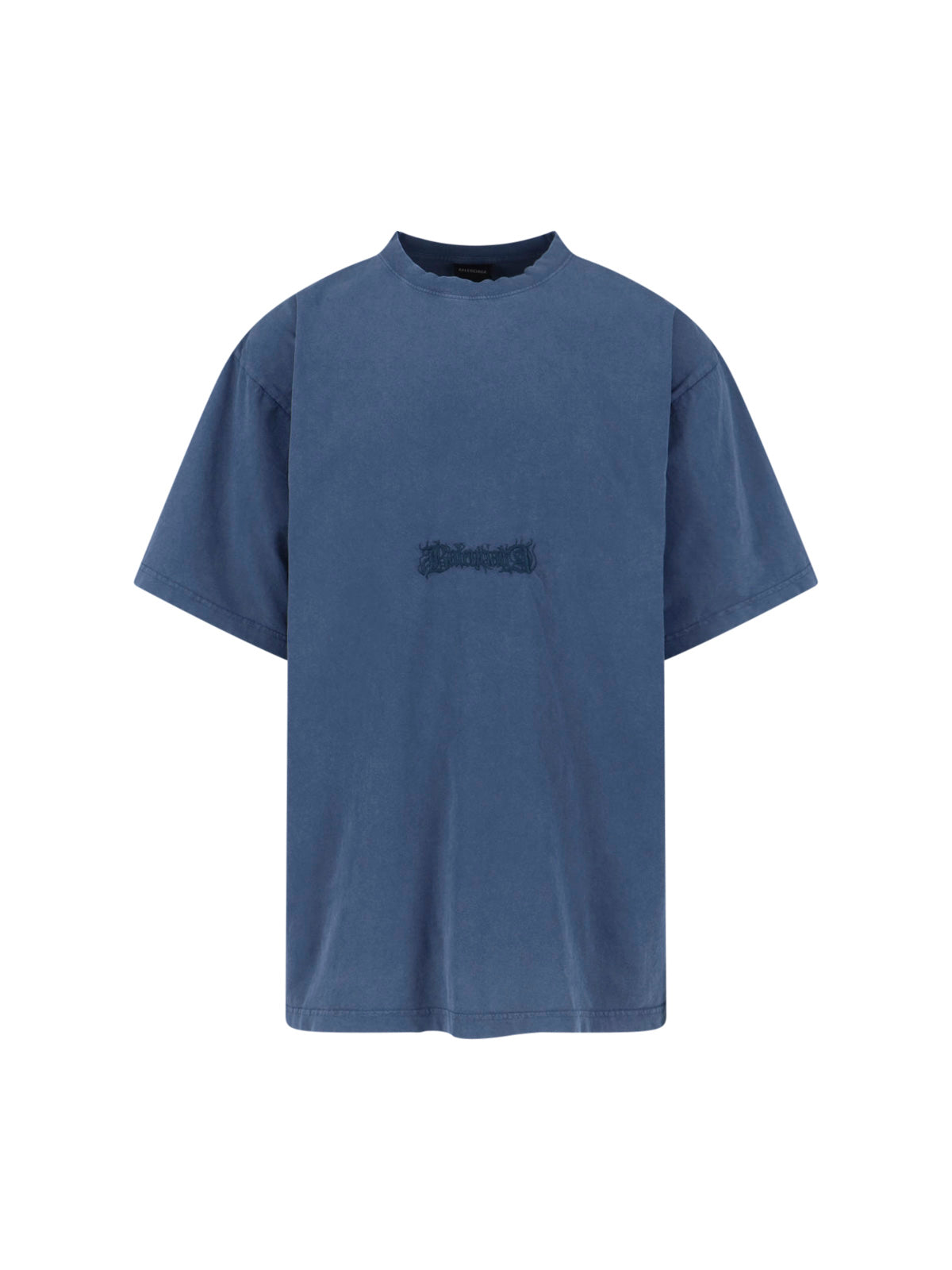 Classic White T-Shirt With Crew Neckline