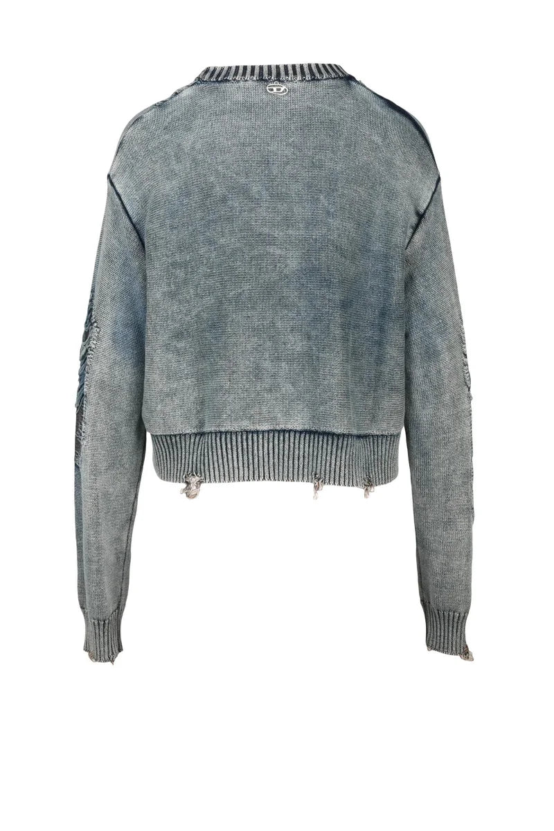 Cotton Sweater - Blue