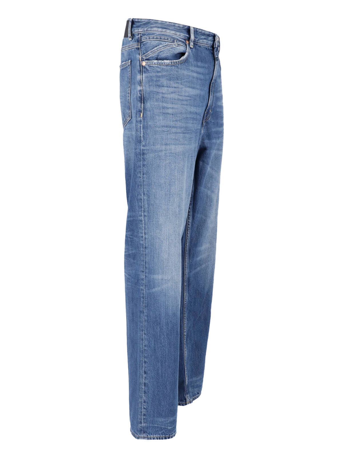 Blue Springdale Straight-Leg Denim Jeans