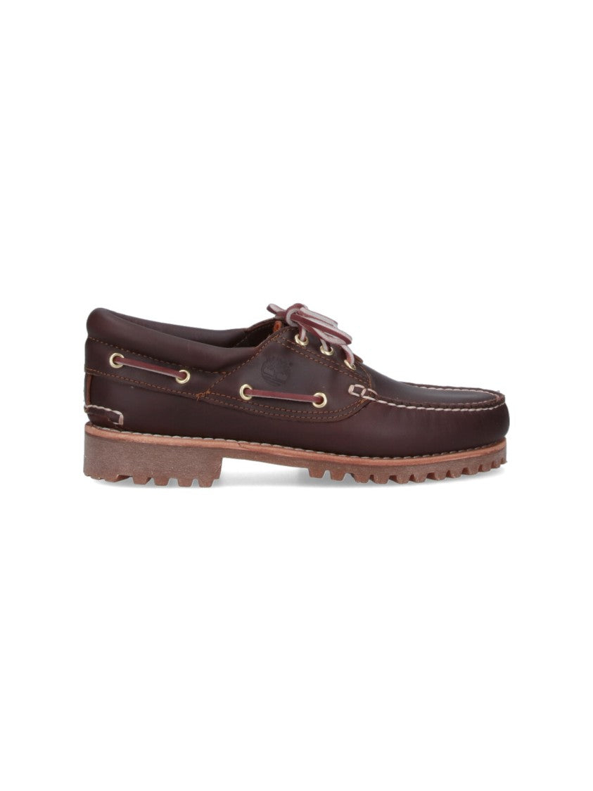 "Authentic" Leather Loafers – Brown