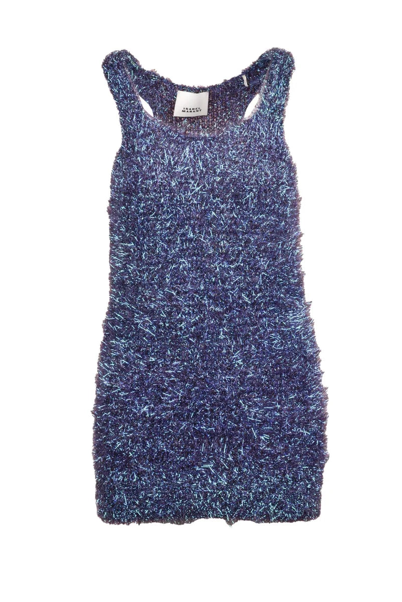 Stretch Mini Dress - Purple