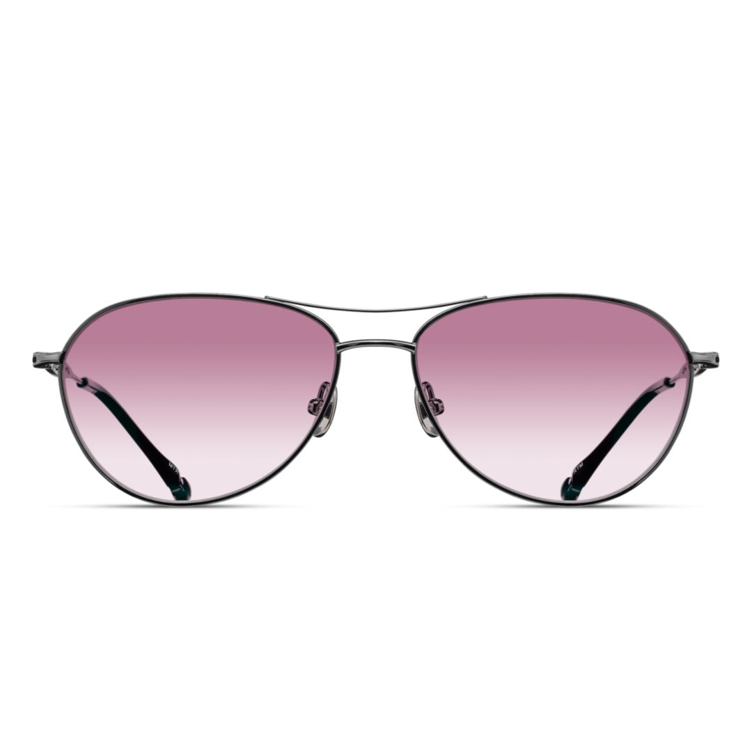 M3139.Sg Gradient Tint Aviator Sunglasses with Metal Frame