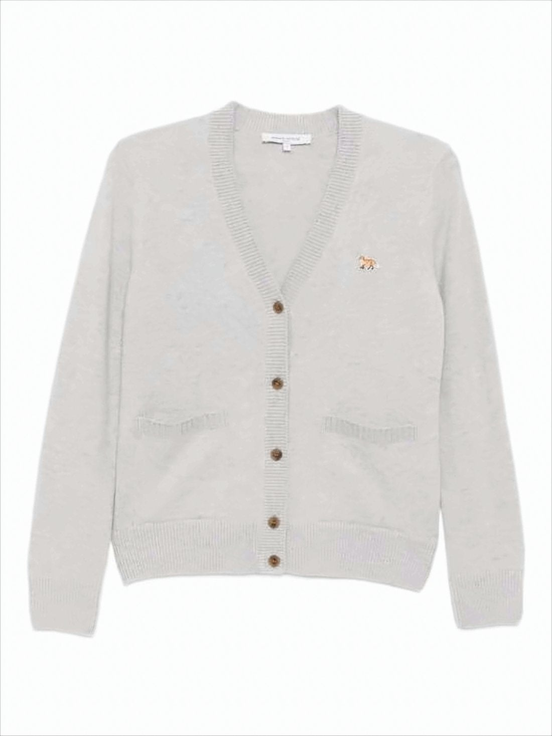 Boxy Fit V-Neck Cardigan