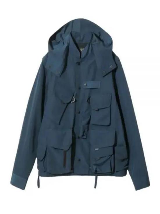 Hooded Utility Jacket with Flap Pockets
