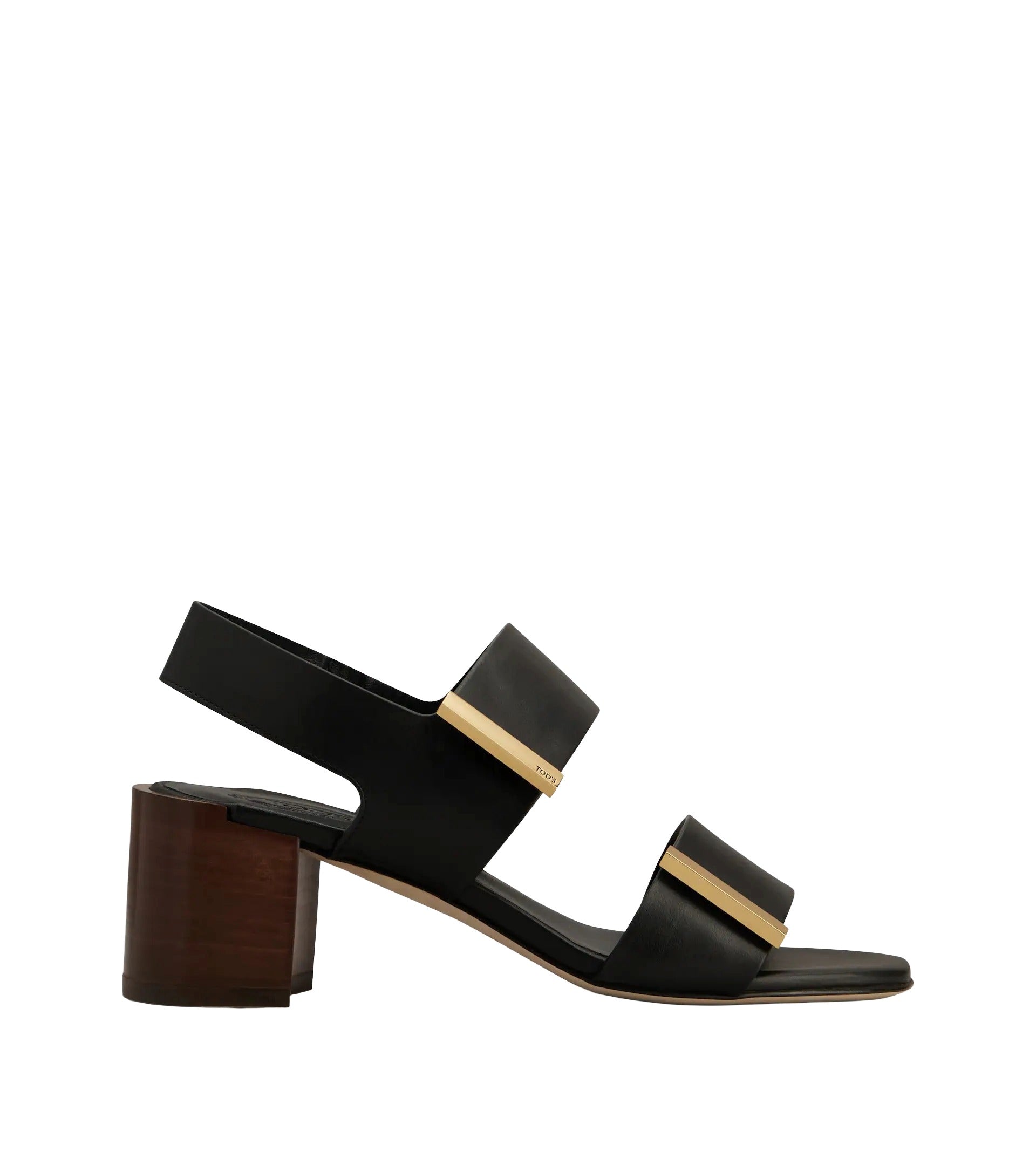 Sand. Cuoio T55 03L Metal Strap Sandals