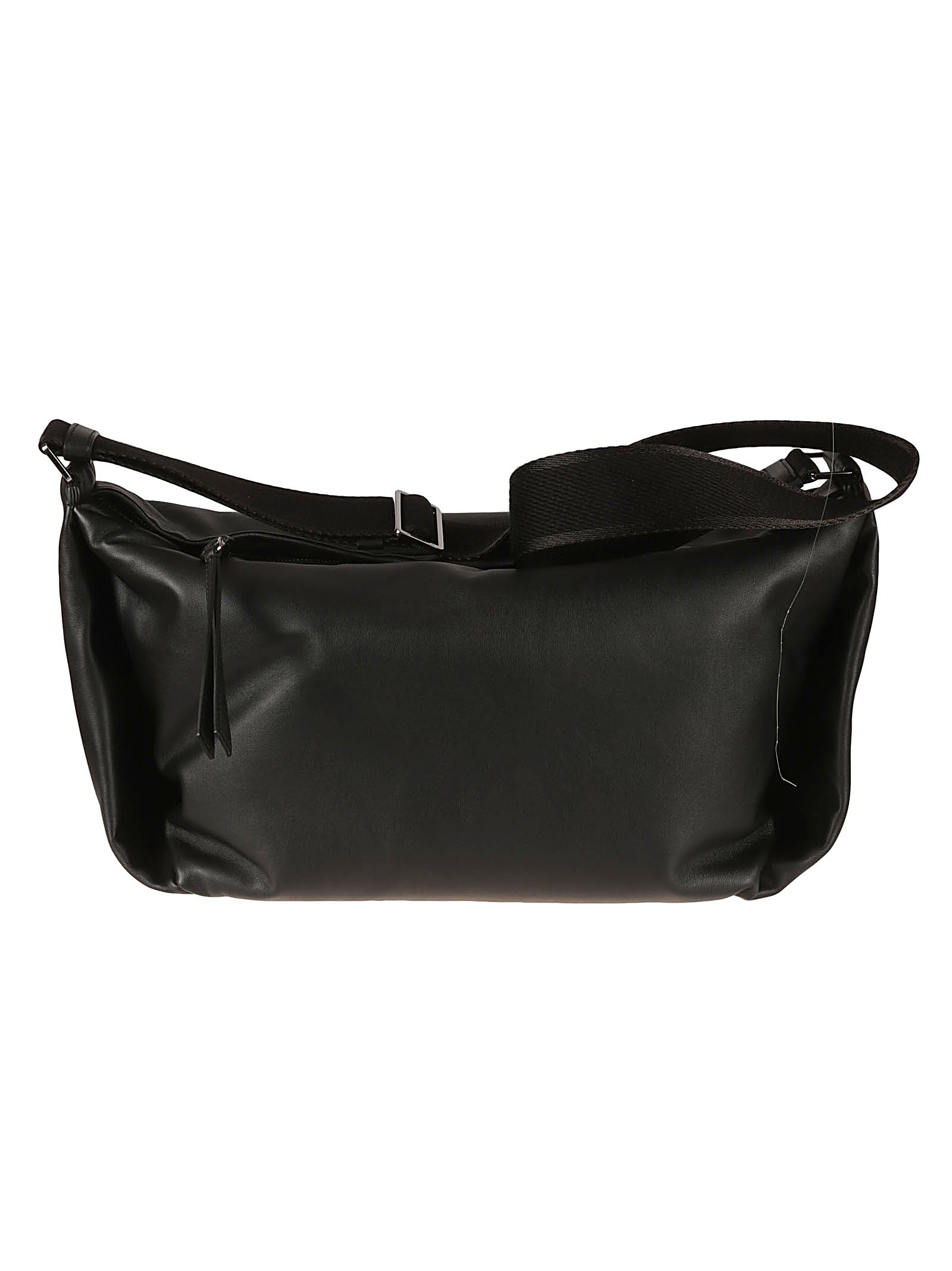 Calf Leather Bag with Structured Silhouette