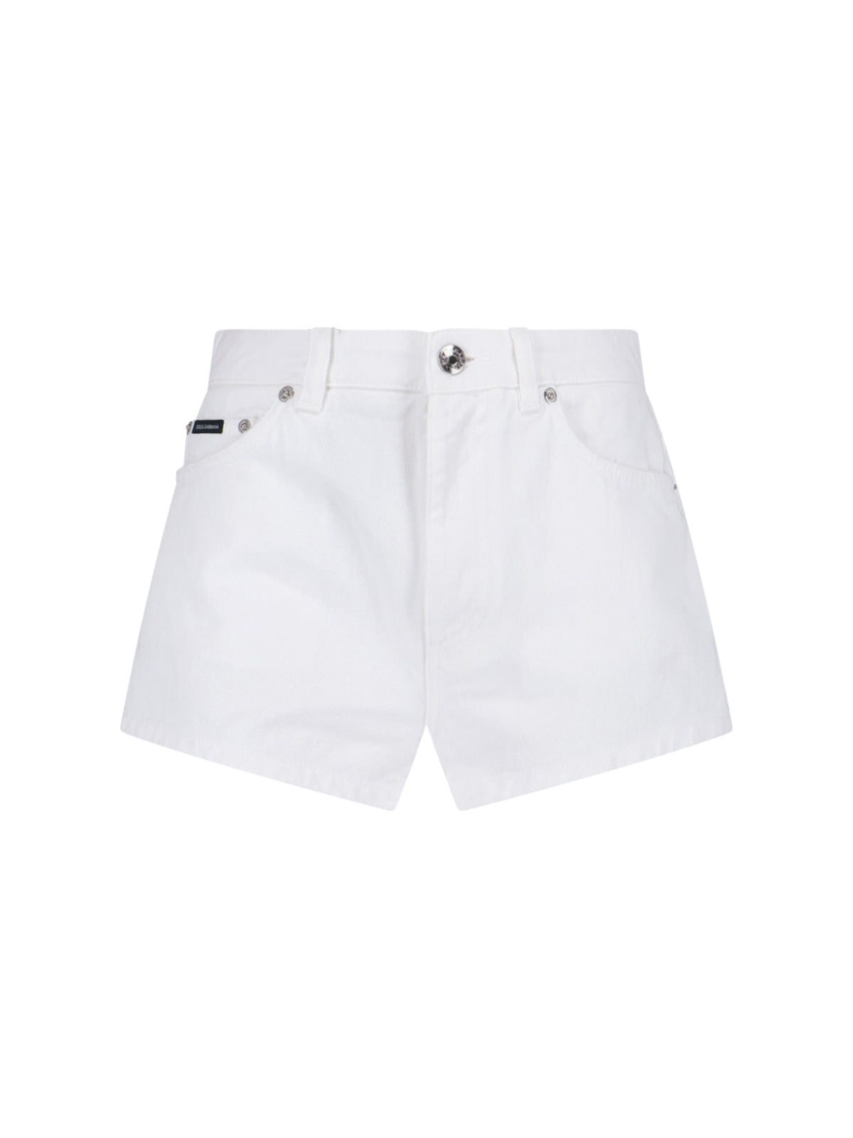 Tailored Straight Leg Logo Shorts