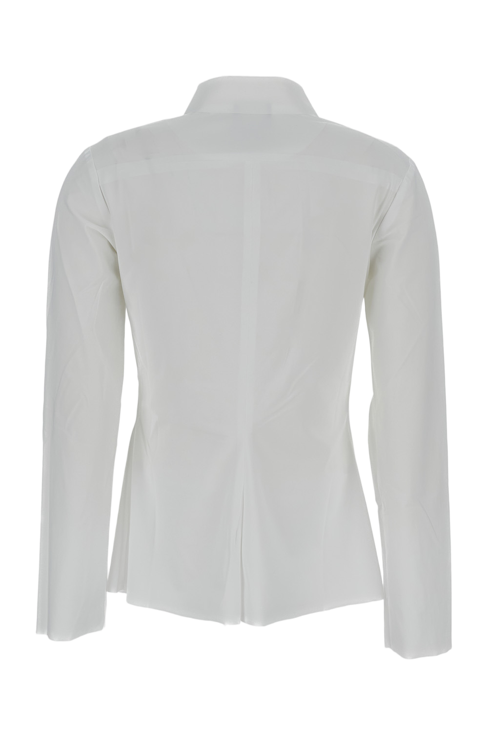 Structured Button-Down White Shirt with Crisp Finish
