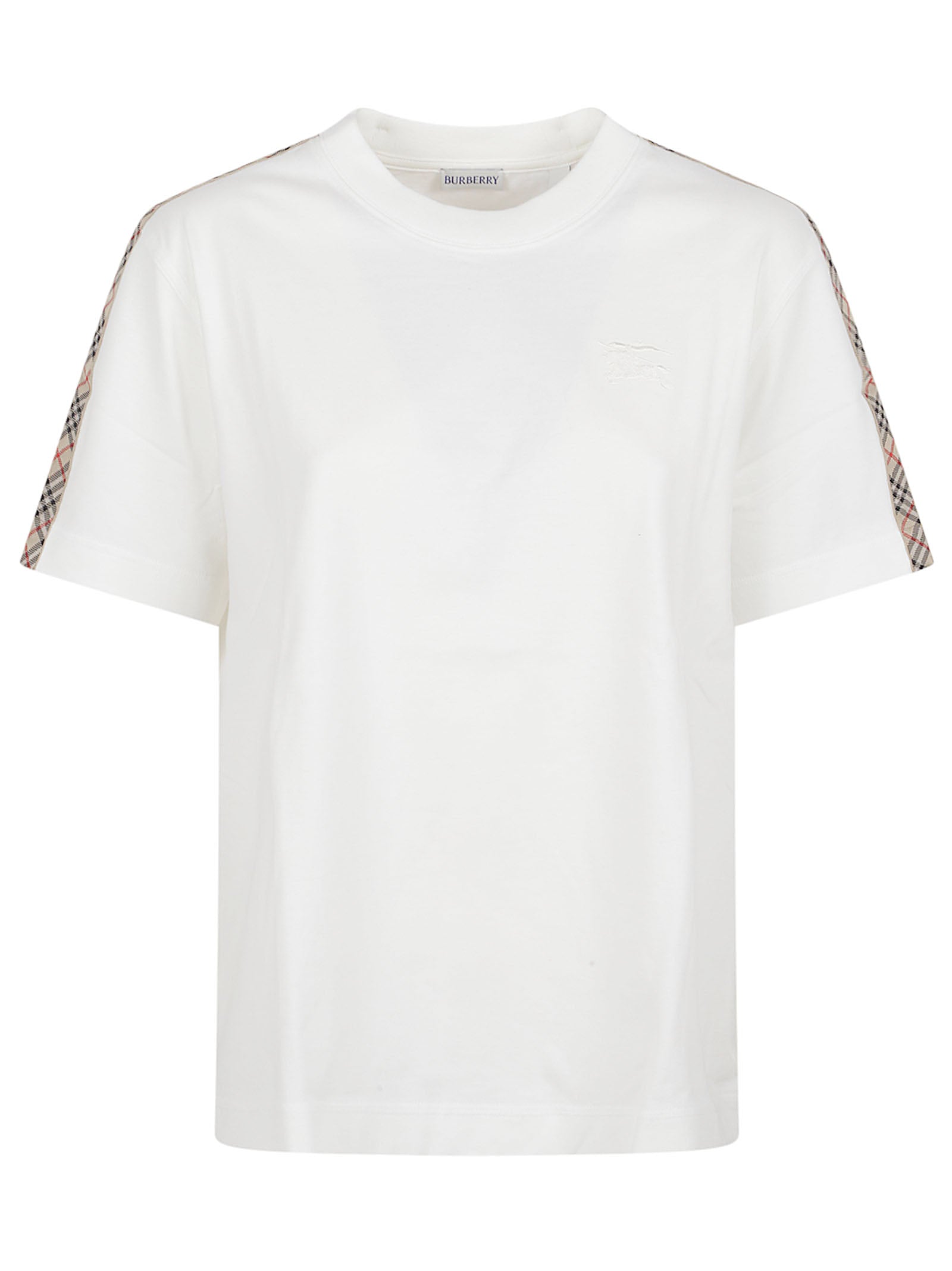 Short-Sleeve T-Shirt with Tonal Embroidery