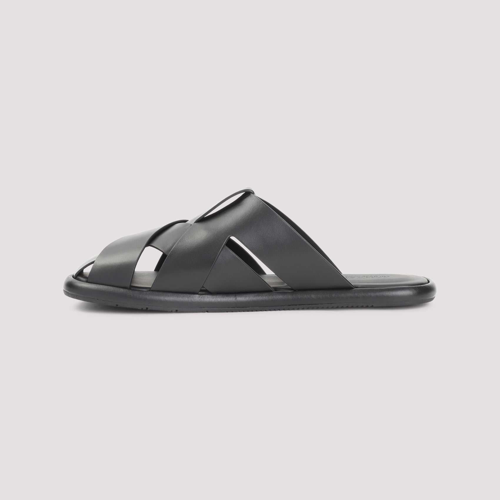 Crisscross Bovine Leather Sandals