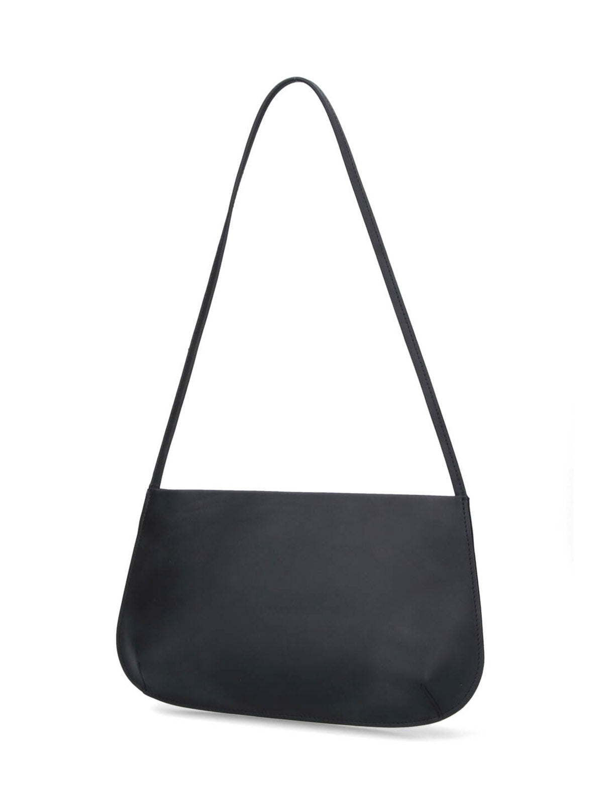 Black Bra Minimalist Leather Shoulder Bag