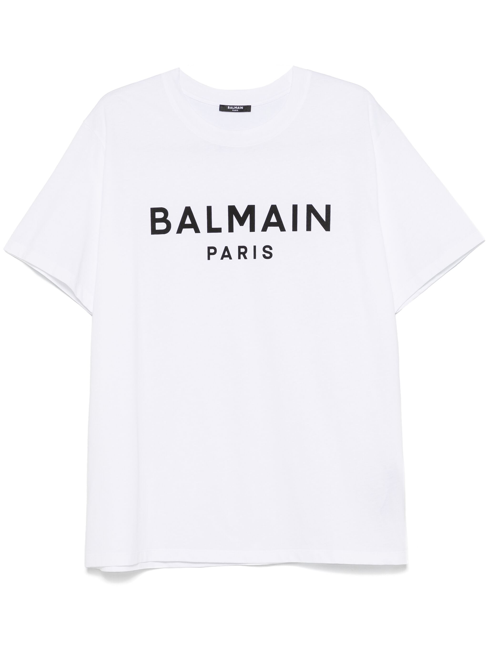 White T-Shirt Organic Cotton Logo T-Shirt