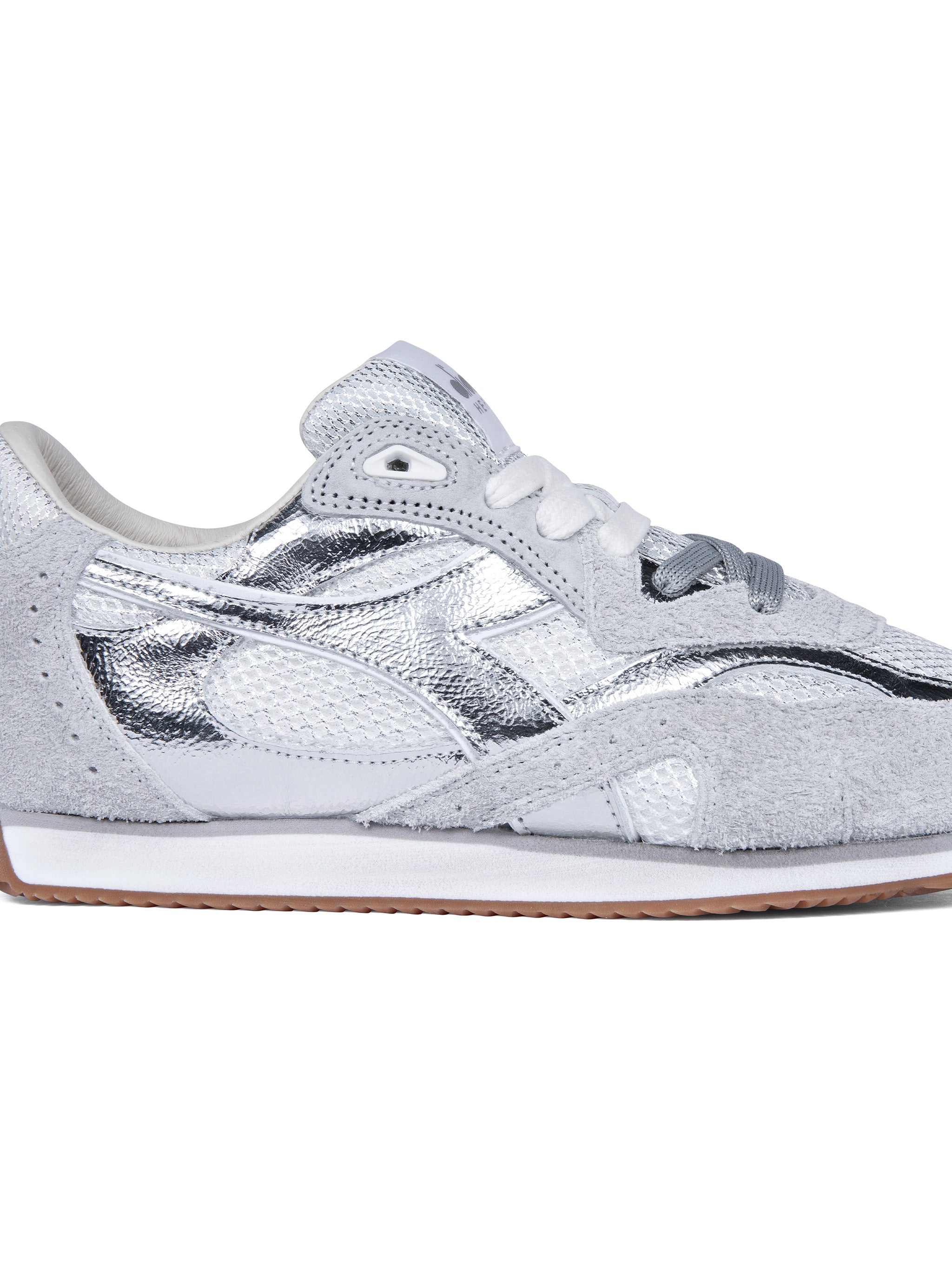 Equipe Revenge Iride Silver Suede Sneakers