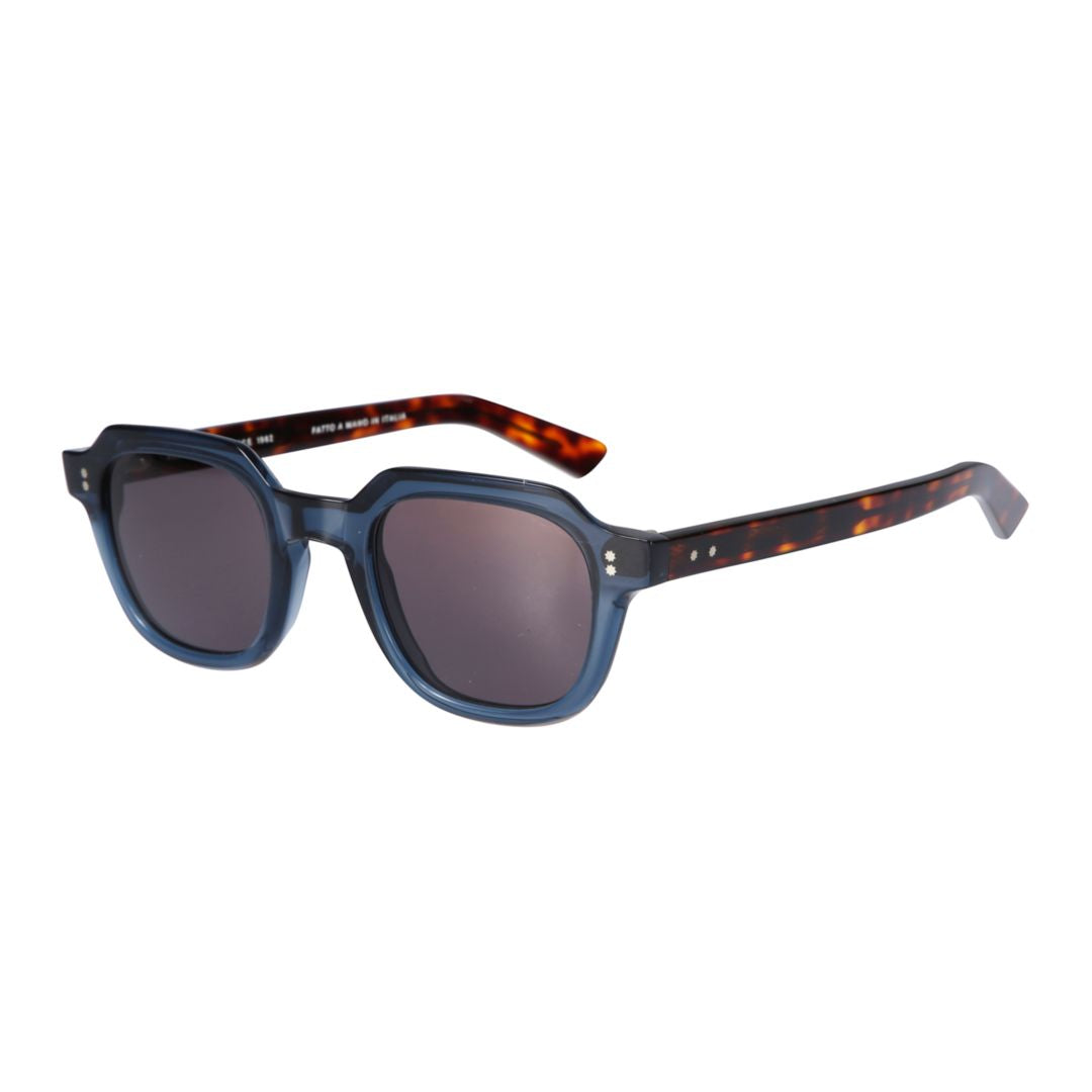 K-Story/N Bold Square Frame Sunglasses with Tortoiseshell Arms