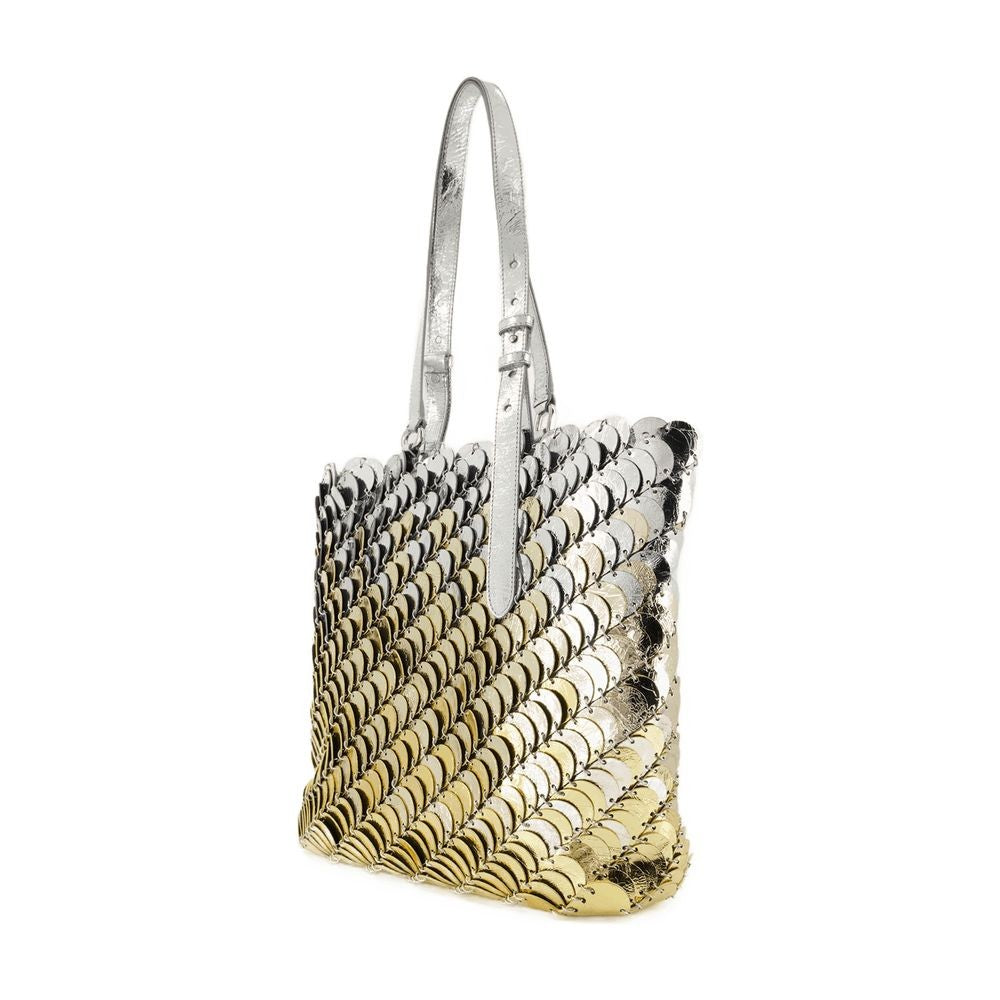 Shoulder Bag - Leather - Gold