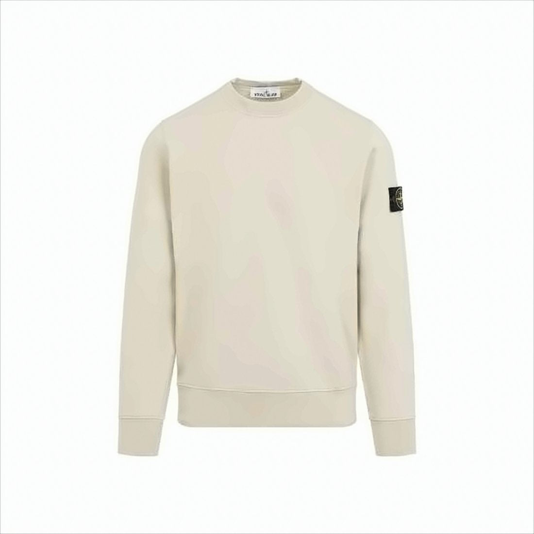 Long-Sleeve Crewneck Shirt With And Distinctive Patch