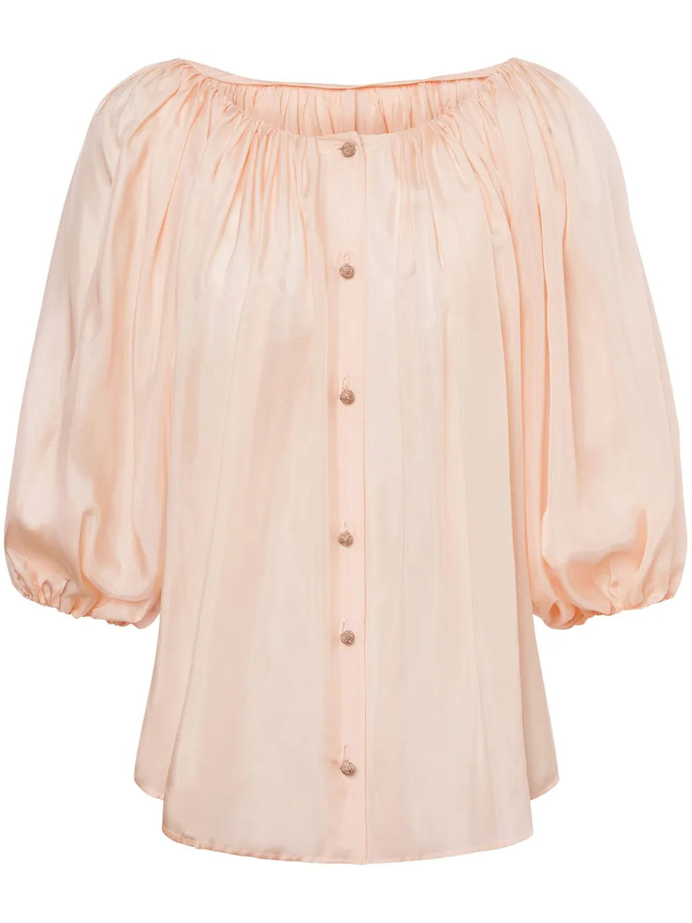 Classic Tailored Shirt With Button-Down Front And Pointed Collar