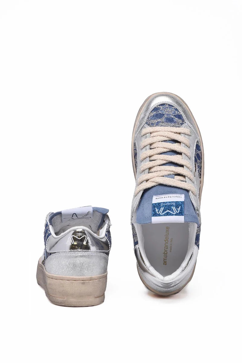 Rubber Sneakers - Grey/Blue