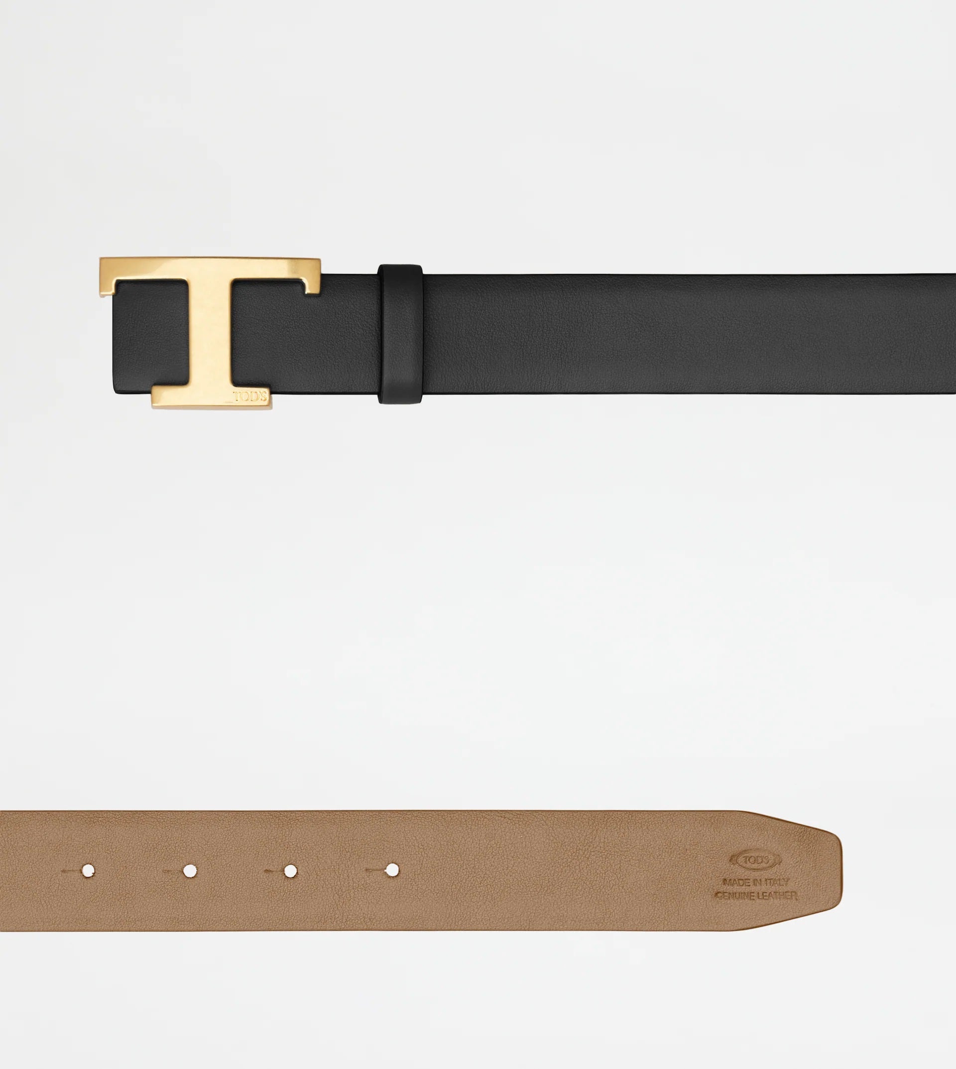 T Timeless Reversible Leather Belt