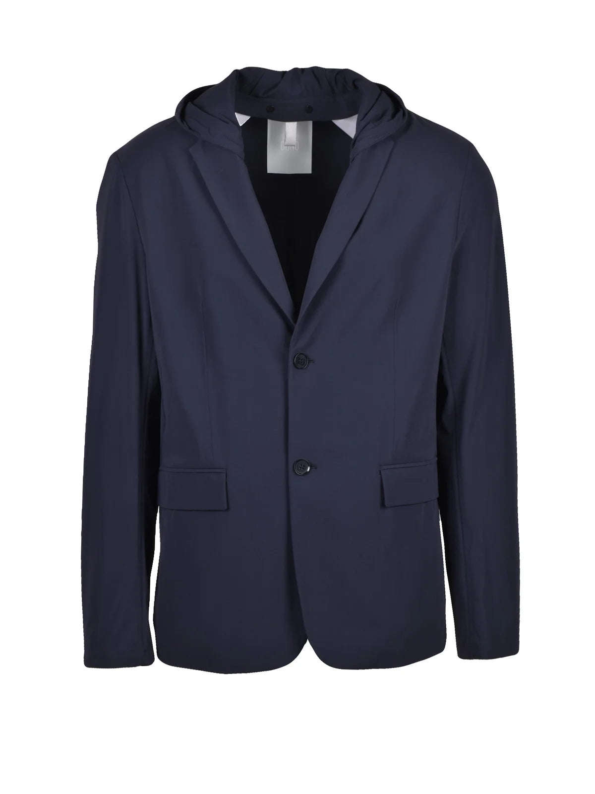 Lightweight Technical Fabric Nylon Jacket With Button Closure