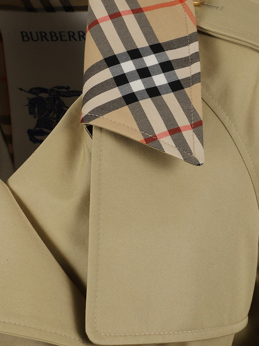 Classic Double-Breasted Trench Coat