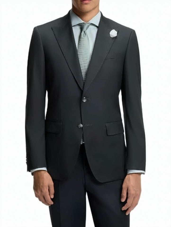 H Huge Peak Lapel Jacket