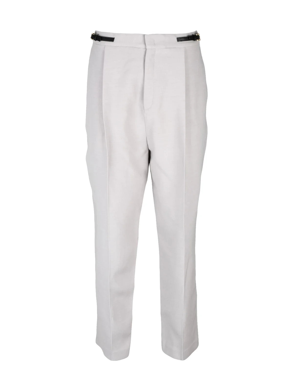 Grey Viscose Trousers
