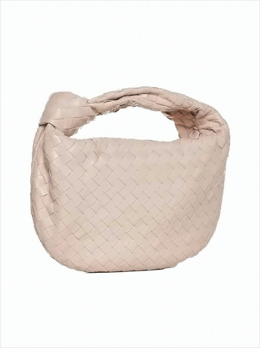 Soft Woven Leather Tote Bag