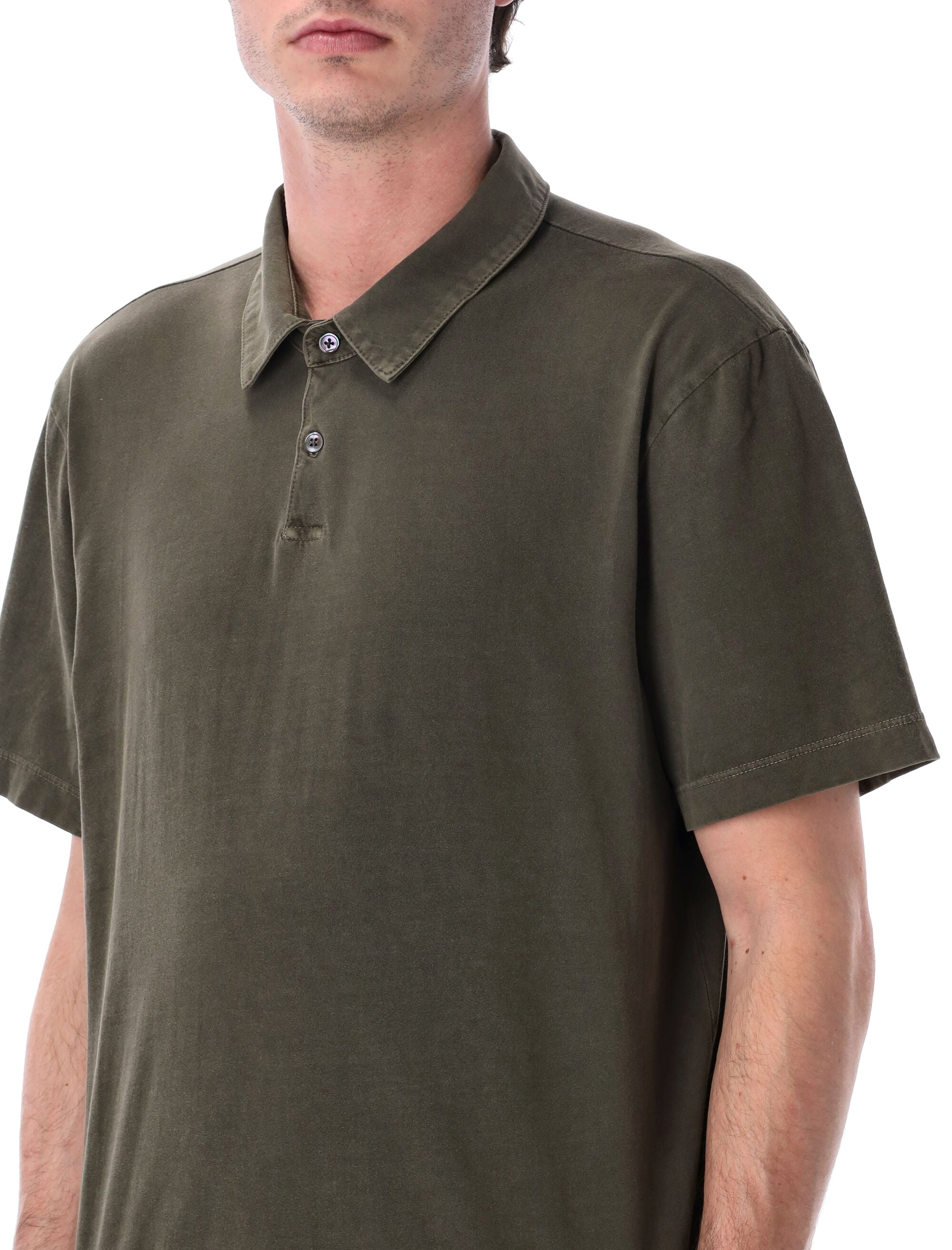 Sueded Cotton Polo