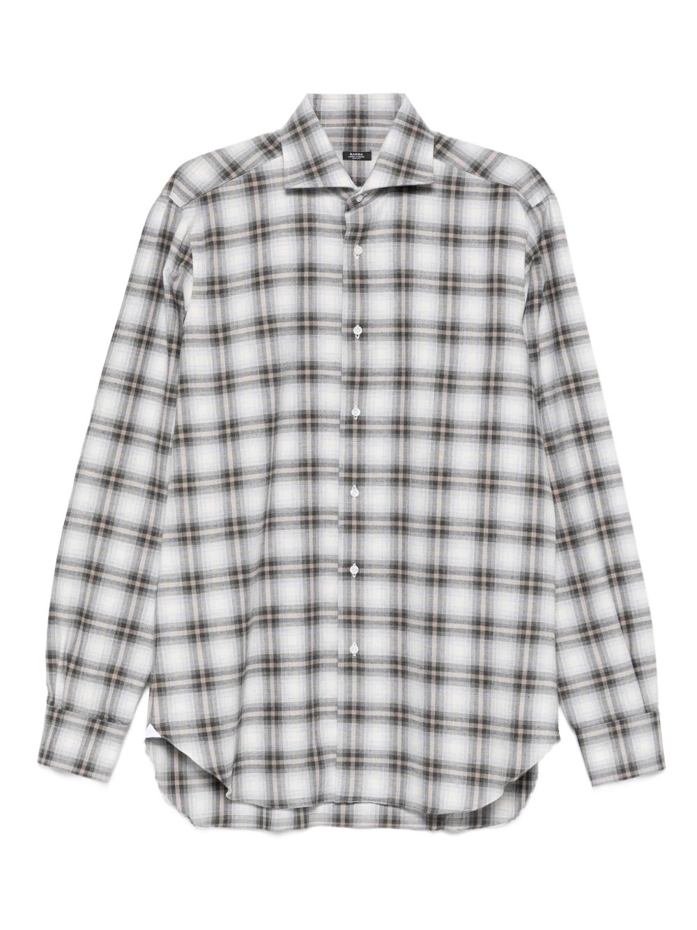 Refined Grey Button-Down Shirt