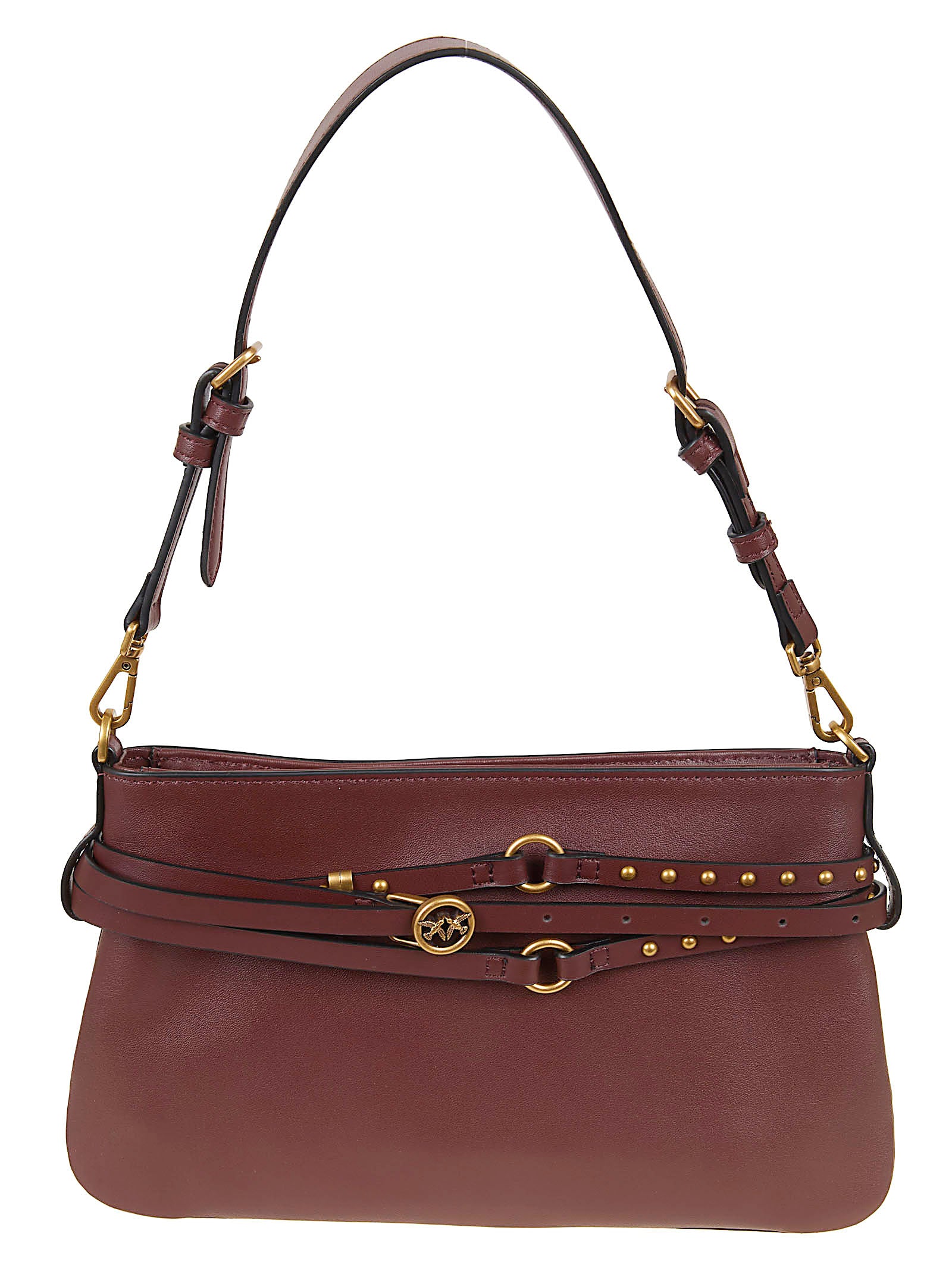 Smooth Leather Shoulder Bag