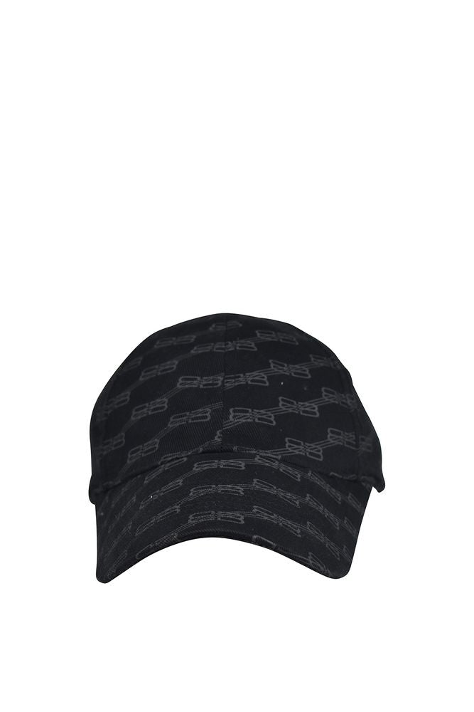 Monogrammed Cotton Cap With Adjustable Velcro Fastening