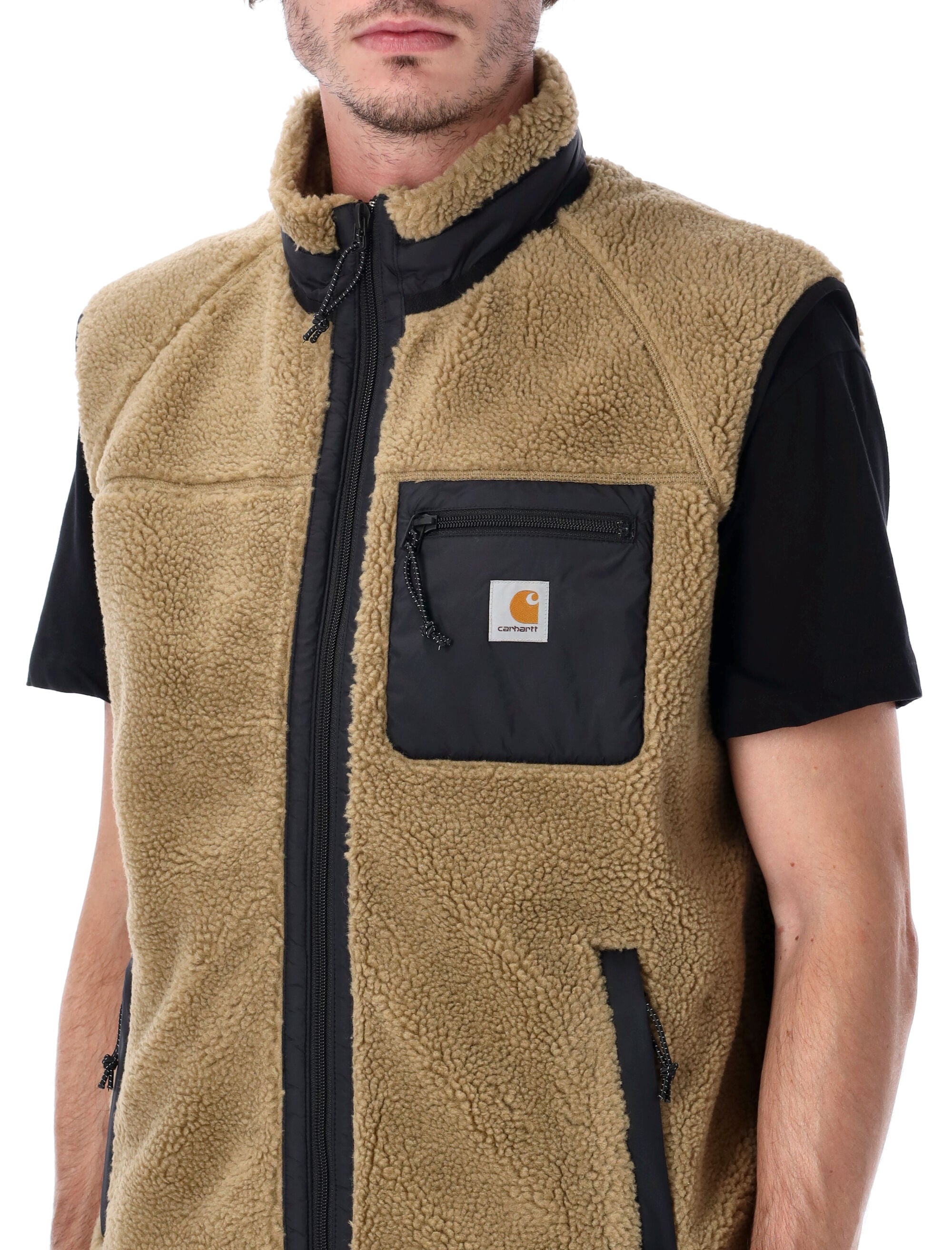 Fleece Vest Liner with Funnel Neck
