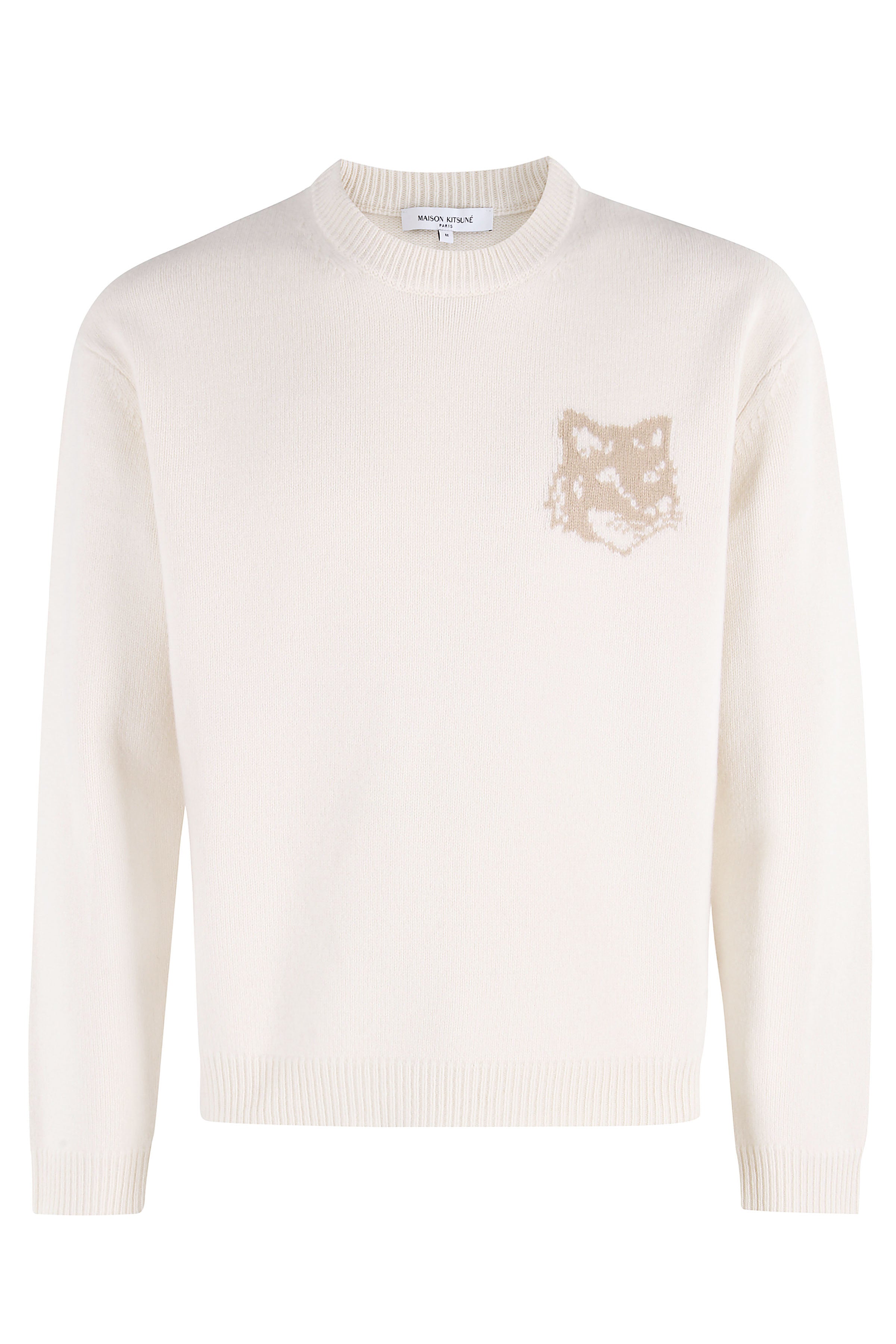 Fox Head Intarsia Merino Jumper