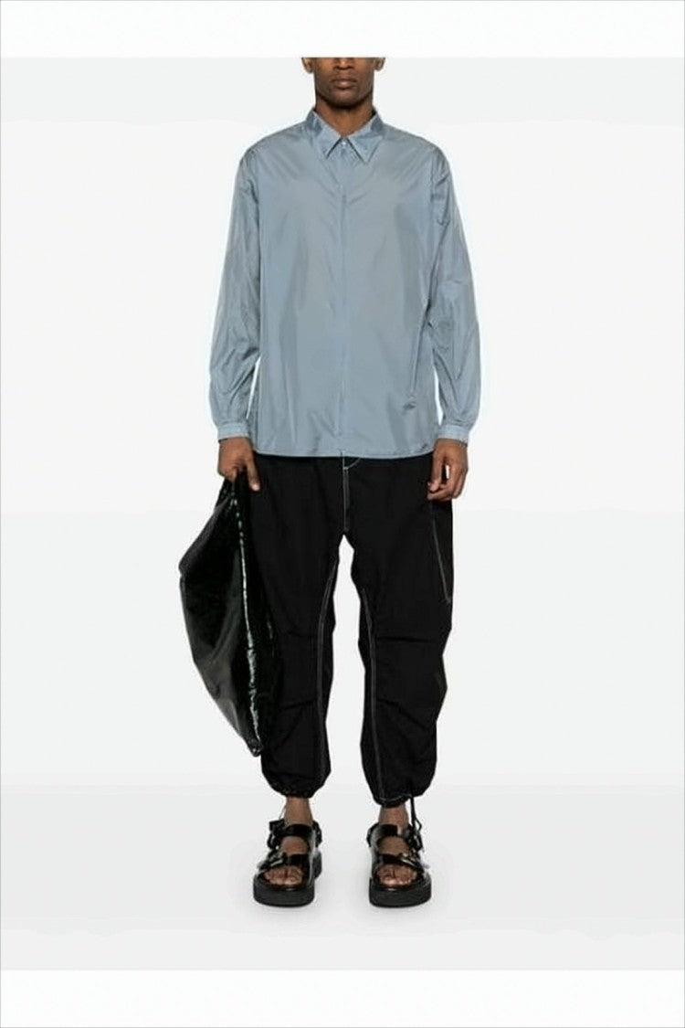 Subtle Sheen Long-Sleeve Shirt