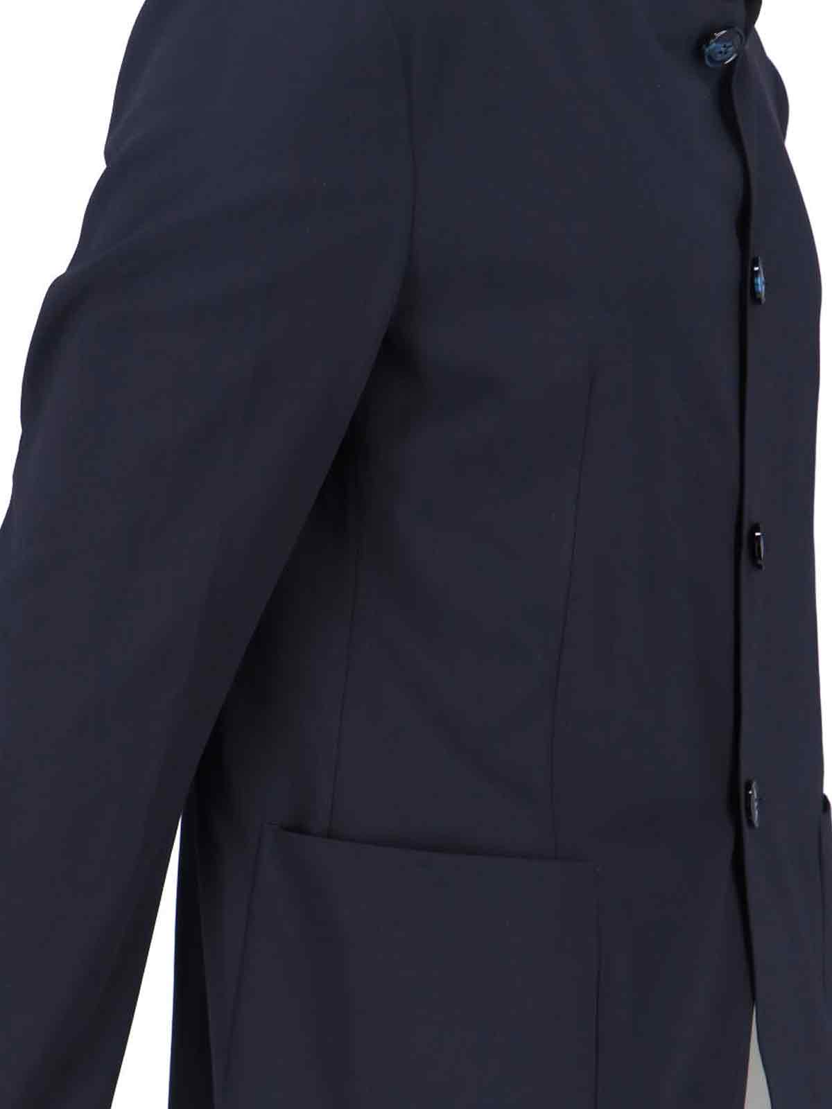 Single-Breasted Blazer – Dark Blue