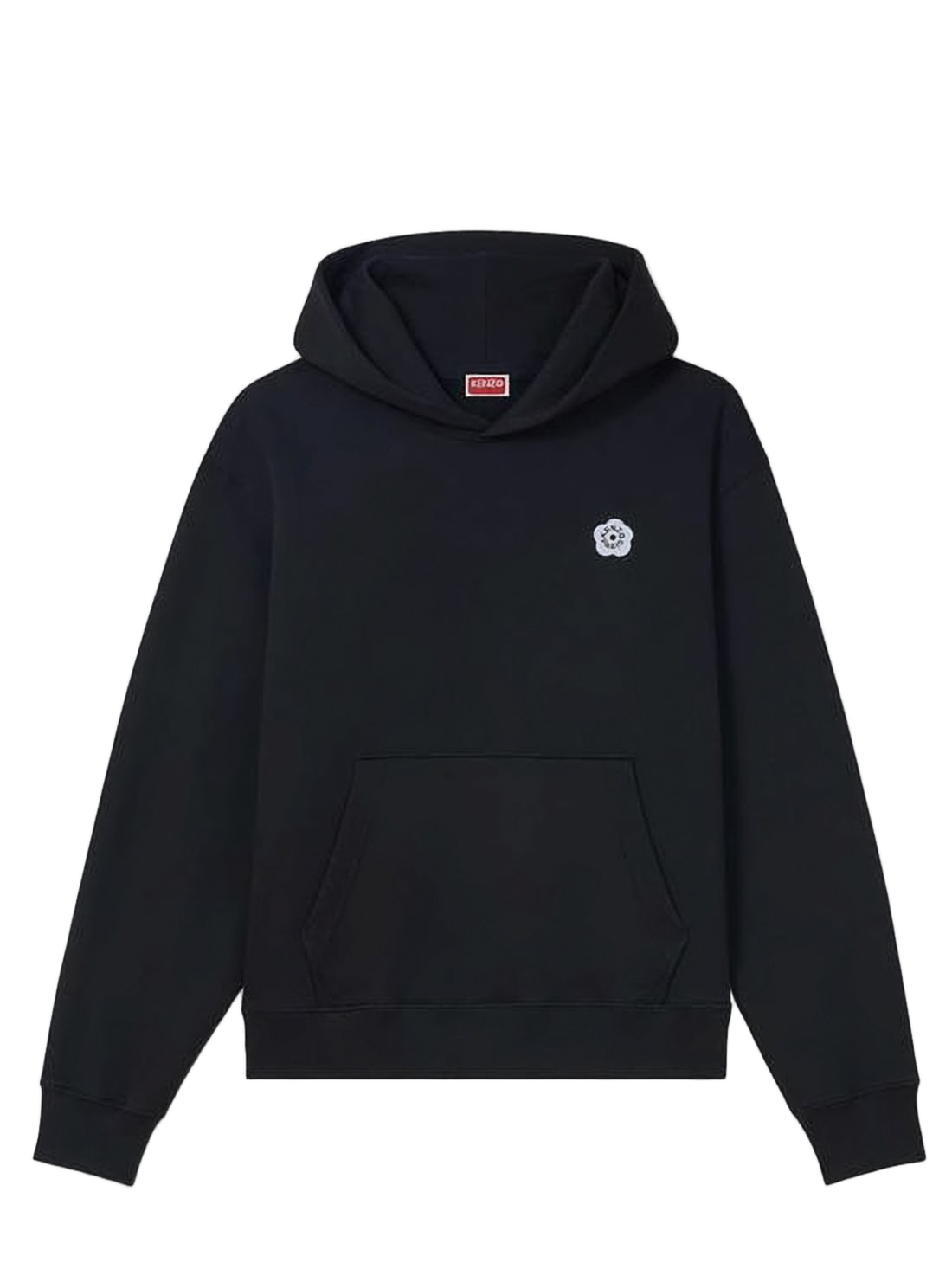 Minimalist Cotton Hoodie with Subtle Embroidery