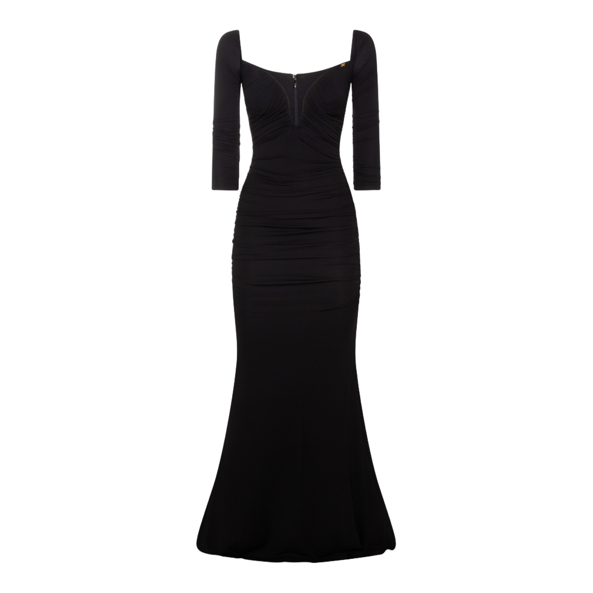 Classic Black Dress With Minimalist Design