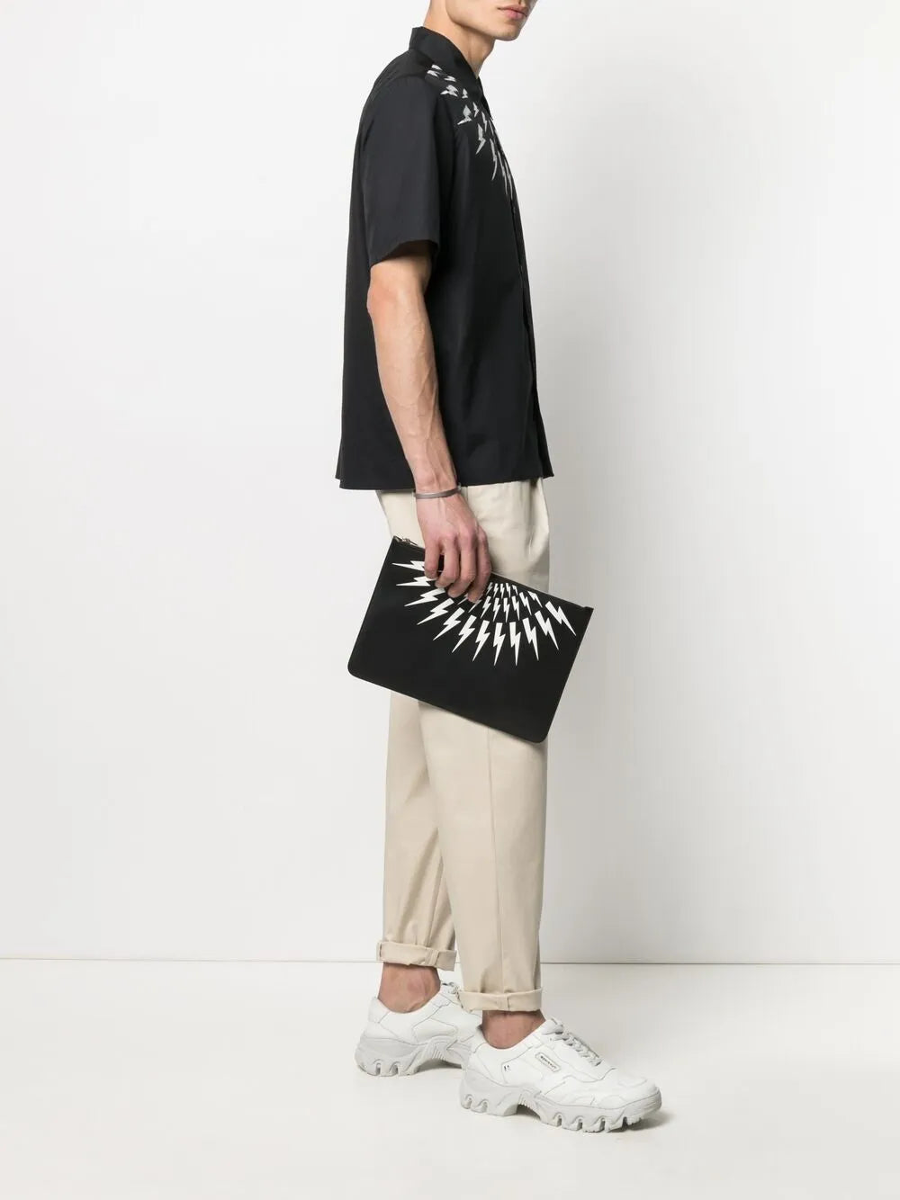 Structured Minimalist Bag with Clean Lines by Neil Barrett