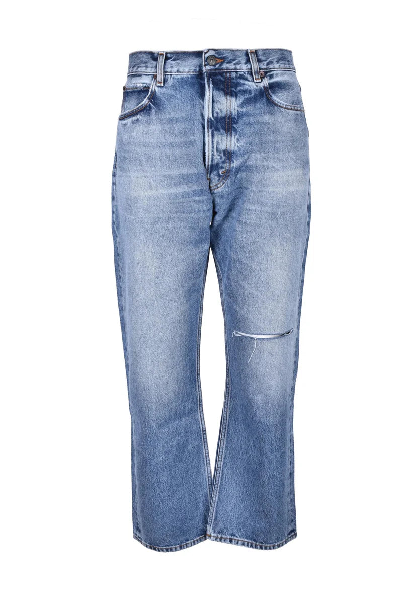 Cotton Jeans - Blue