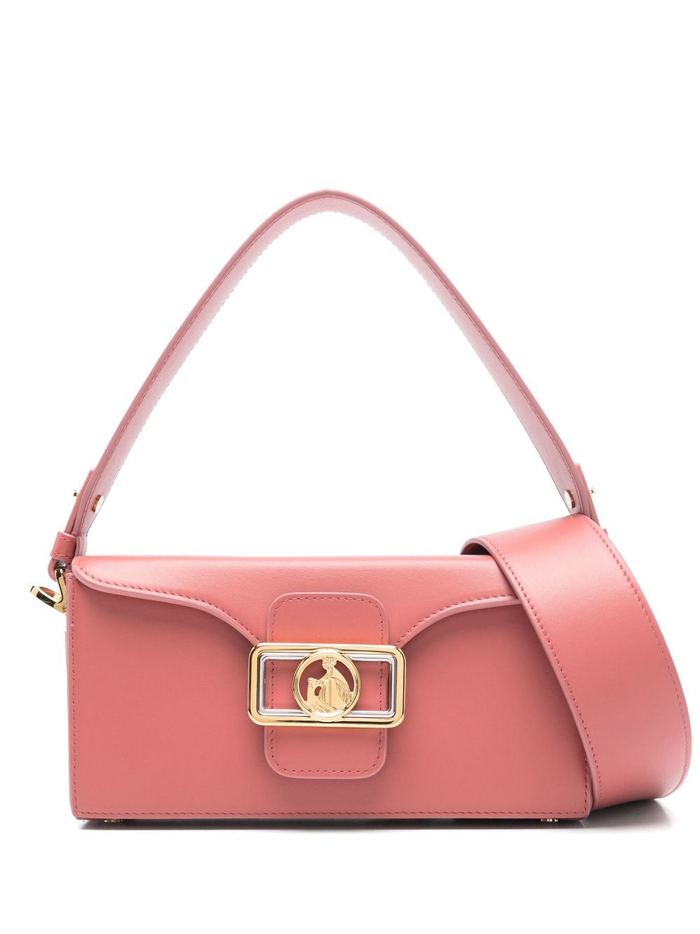Ruby Pink Foldover Top Bag