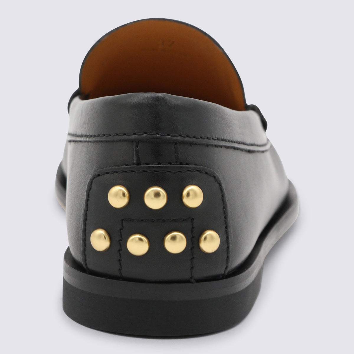 Black Leather Loafers