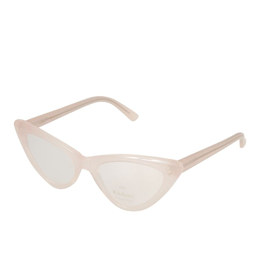 Papilio Cat-Eye Sunglasses with Translucent Finish and Slim Arms